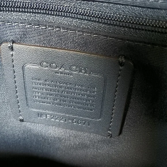 ♥️COACH Brand Green and Brown Court Backpack - Picture 2 of 13